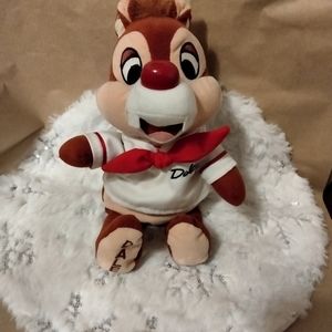 Disney Cruise Line Theme Plush DALE Sailor White Chipmunk 10"